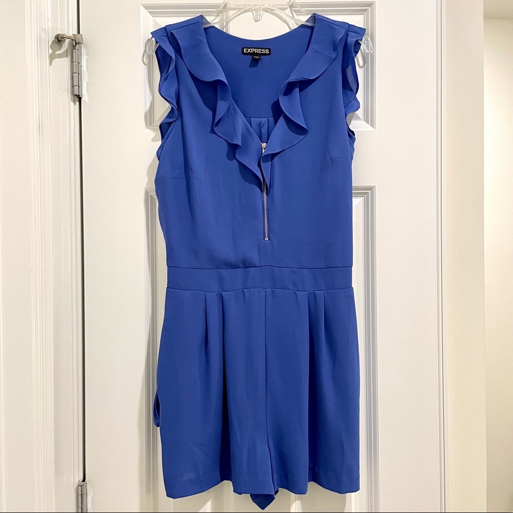 Periwinkle Blue Romper